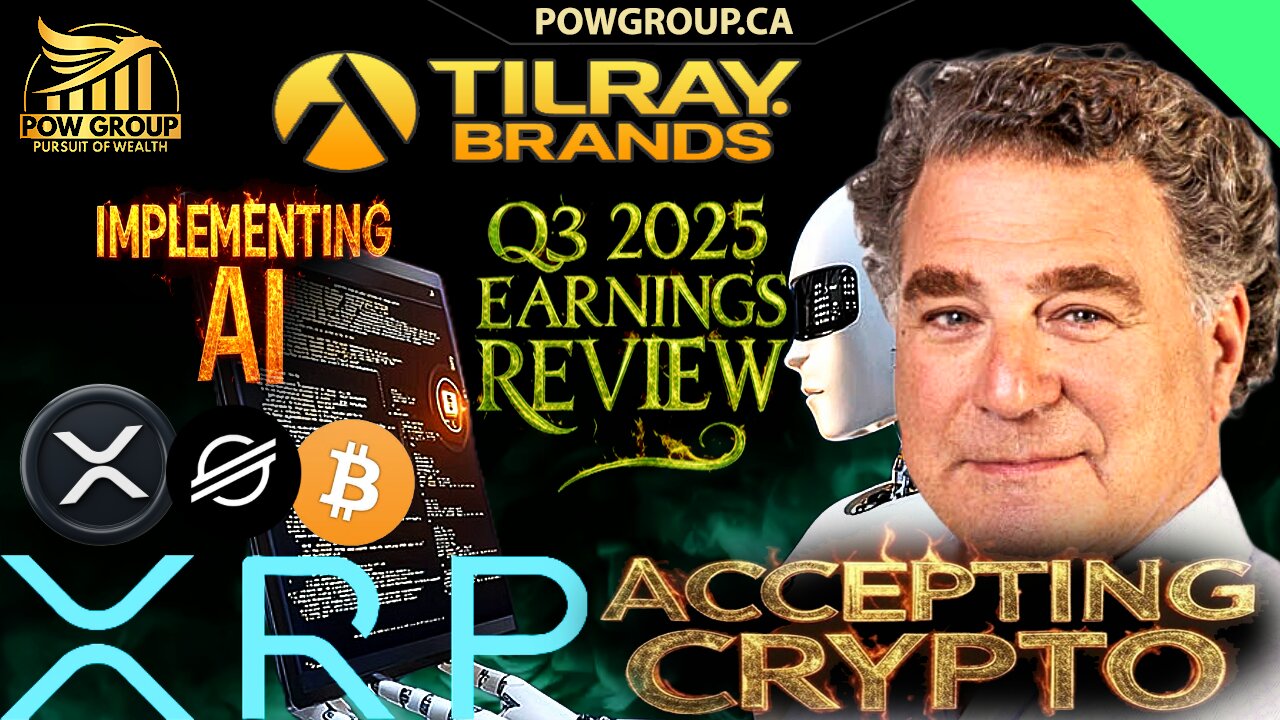 Tilray Q3 2025 Earnings Review: Soon Accepting Crypto & Implementing AI Across Global Business