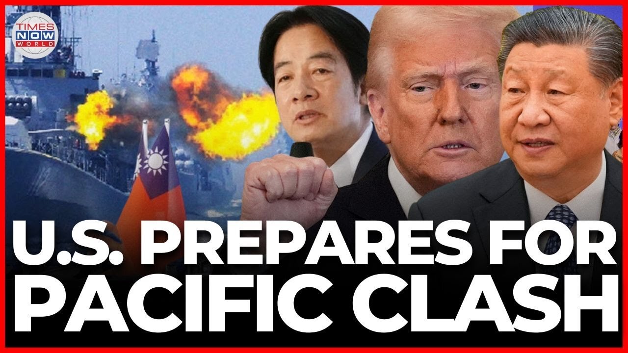 LIVE | China Rehearses Invasion, U.S. Responds With Full-Scale Military Push | Times Now World LIVE