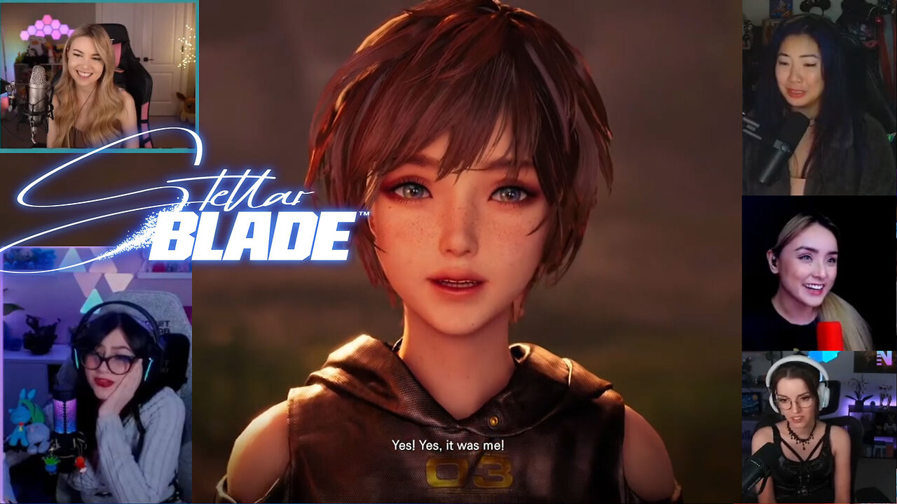 Eve Rescues Lilly 💖 And the Girls MELT from Cuteness | Stellar Blade