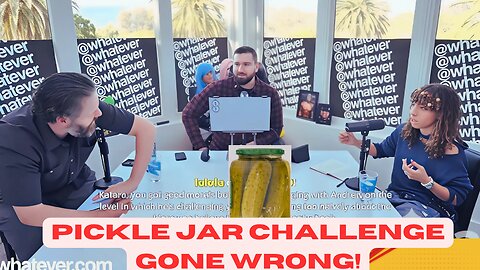 Pickle Jar Challenge HUMILIATION: Feminist Leaves Andrew Wilson SHOCKED & SILENT!