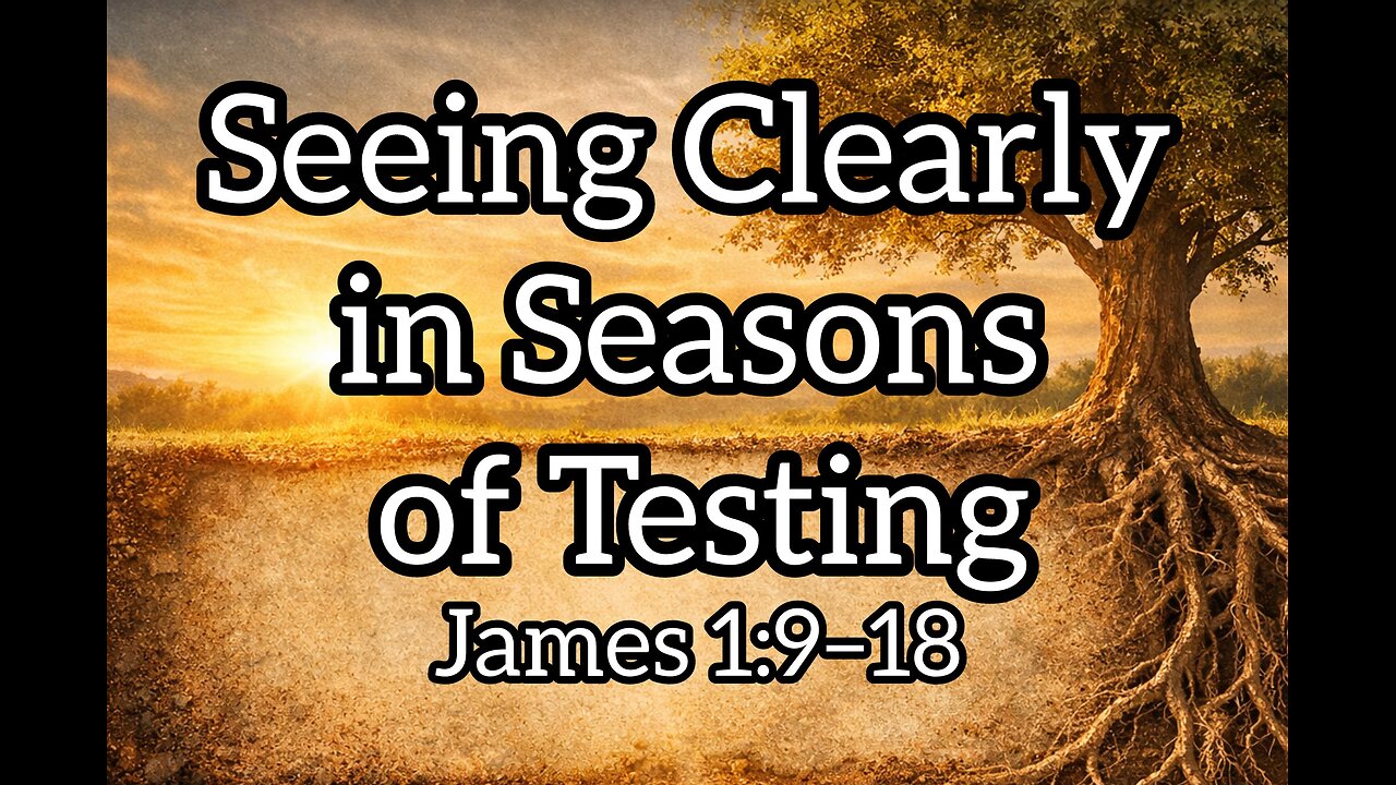 Seeing Clearly in Seasons of Testing