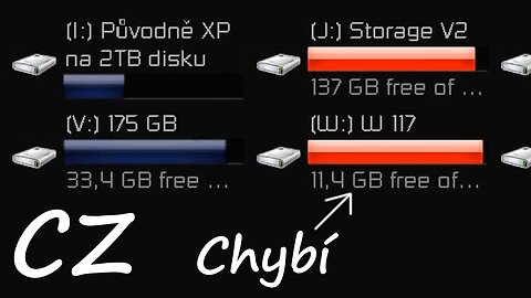 Windows 7 - Tento Počítač nezobrazuje velikosti oddílů v rámci detailů zobrazení - Oprava {CZ}