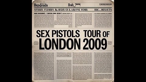 SEX PISTOLS TOUR OF LONDON (2009) by the clip king