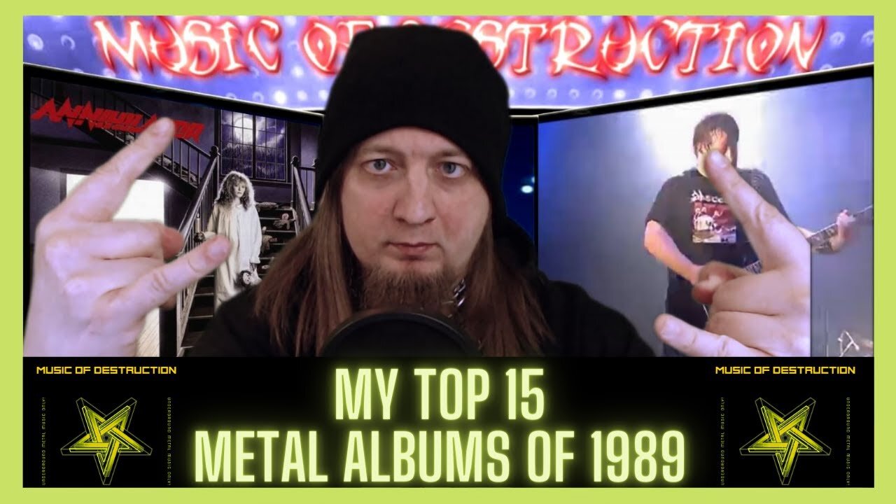 ▶️My Top 15 Metal Albums Of 1989◀️