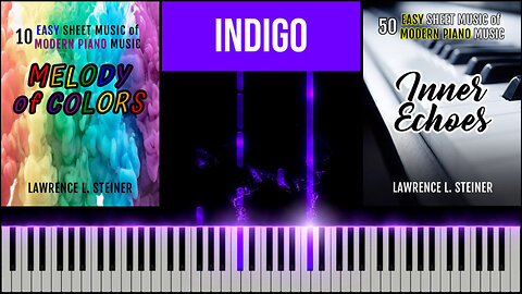 INDIGO – Melody of Colors | Piano Tutorial & MIDI Visualization