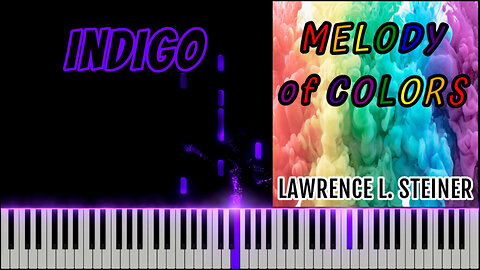 INDIGO – Melody of Colors | Piano Tutorial & MIDI Visualization