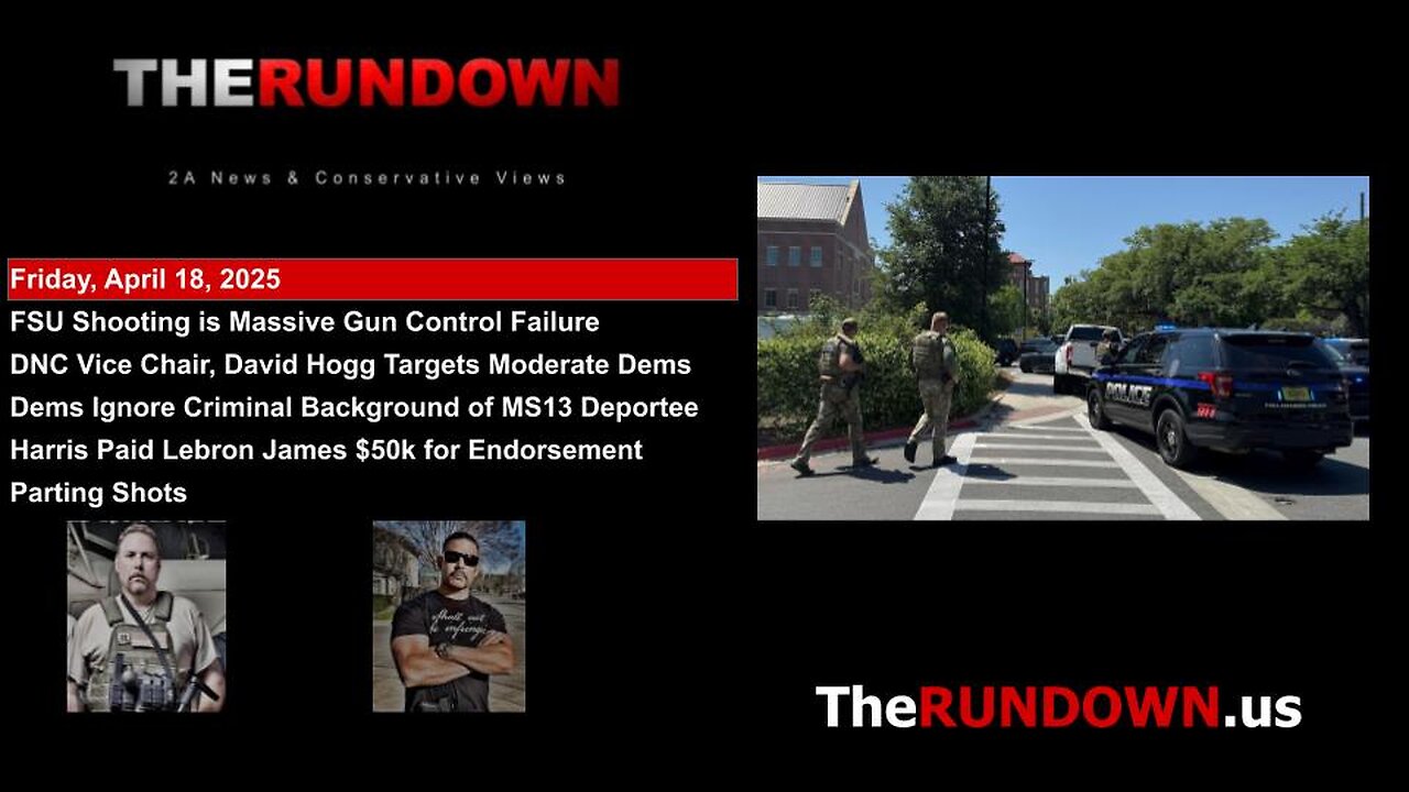 #899 - FSU Shooting Was a Massive Gun Control Failure