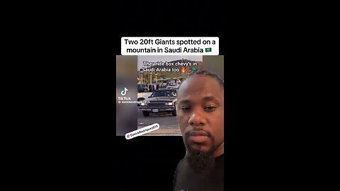 Two 20 Foot Giants Spotted On A Mountain In Saudi Arabia?
