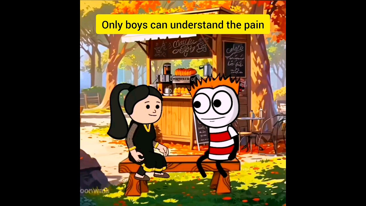 only boys can understand the pain
