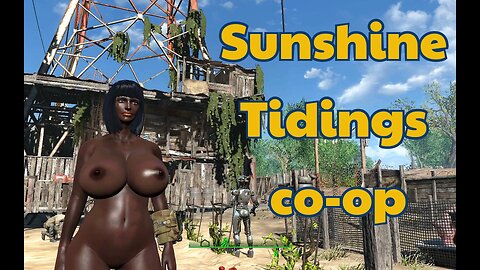 Fallout 4 Naked Sunshine Trading Co op Busty Boobs Breast Expansion huge tits