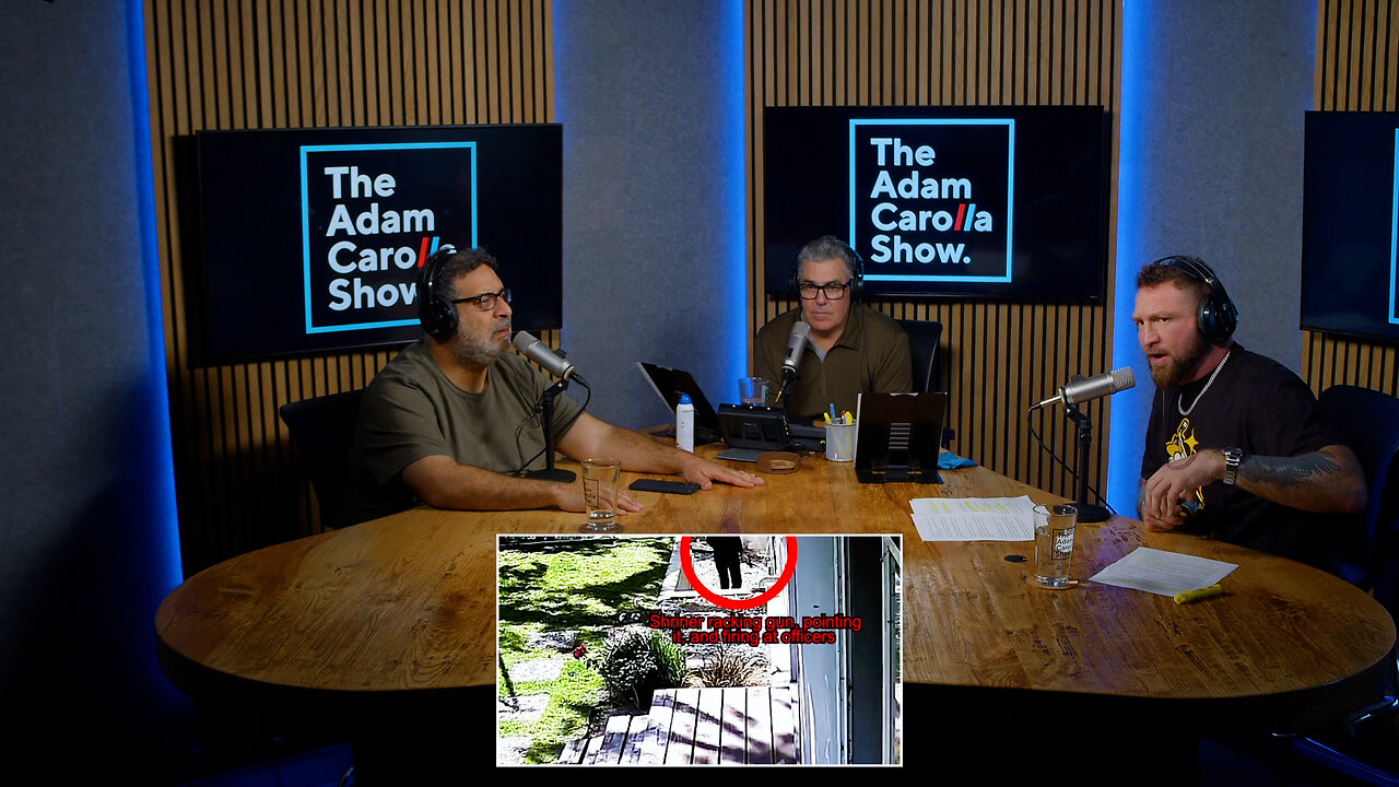 INSANE VIDEO! Wife of WEEZER bassist shot by police | The Adam Carolla Show | #news