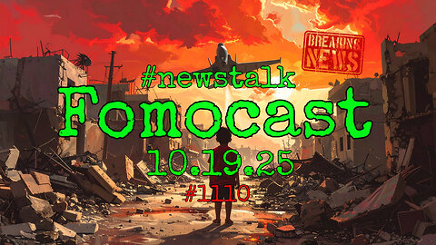 💥 Art of War, Gaza Ceasefire Collapses 🎯 Wrong Target Venezuala? NO Tomahawks for Ukraine | Fomocast 10.19.25