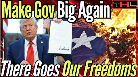 Trump's US Flag Burning Ban & DC/Chicago Military Deployment Completely DESTROY the 1st Amendment
