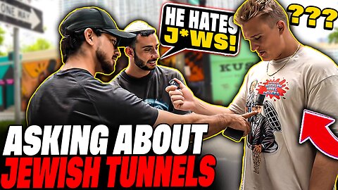 JEWS FREAK OUT After I Ask Them About The Brooklyn Tunnels!