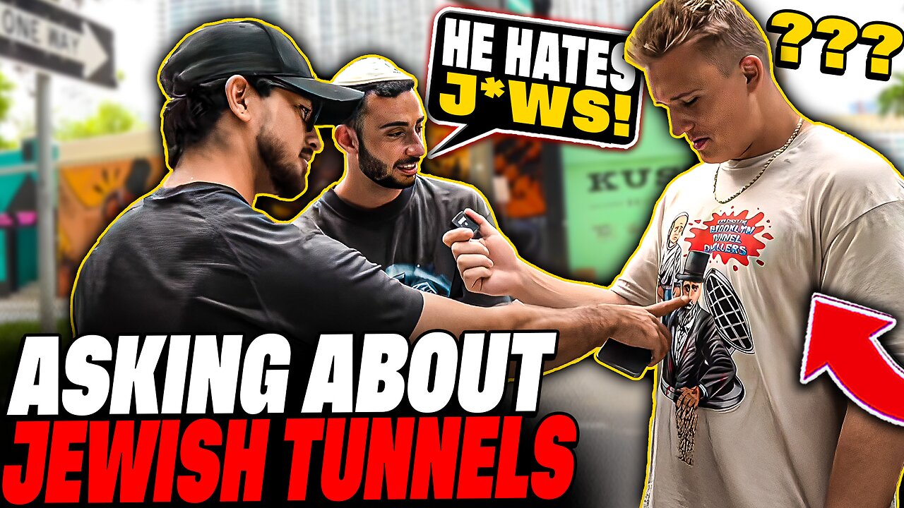 JEWS FREAK OUT After I Ask Them About The Brooklyn Tunnels!