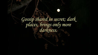 Do Not Confess The Supposed Sins Of Others