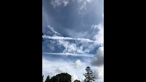 Shocking Elites are spraying in the air something like radiation fog