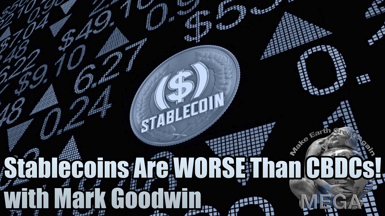 What Mark Goodwin AND James Corbett don't seem to know or understand is, THERE ARE NO GOVERNMENTS!! "GOVERNMENT" IS A PRIVATE CORPORATION!!! WAKE THE FUCK UP YOU FUCKING MORONS!!! | Stablecoins Are WORSE Than CBDCs! with Mark Goodwin