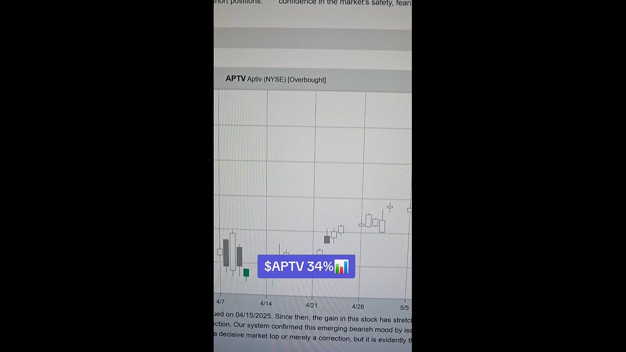 $APTV 34%📊