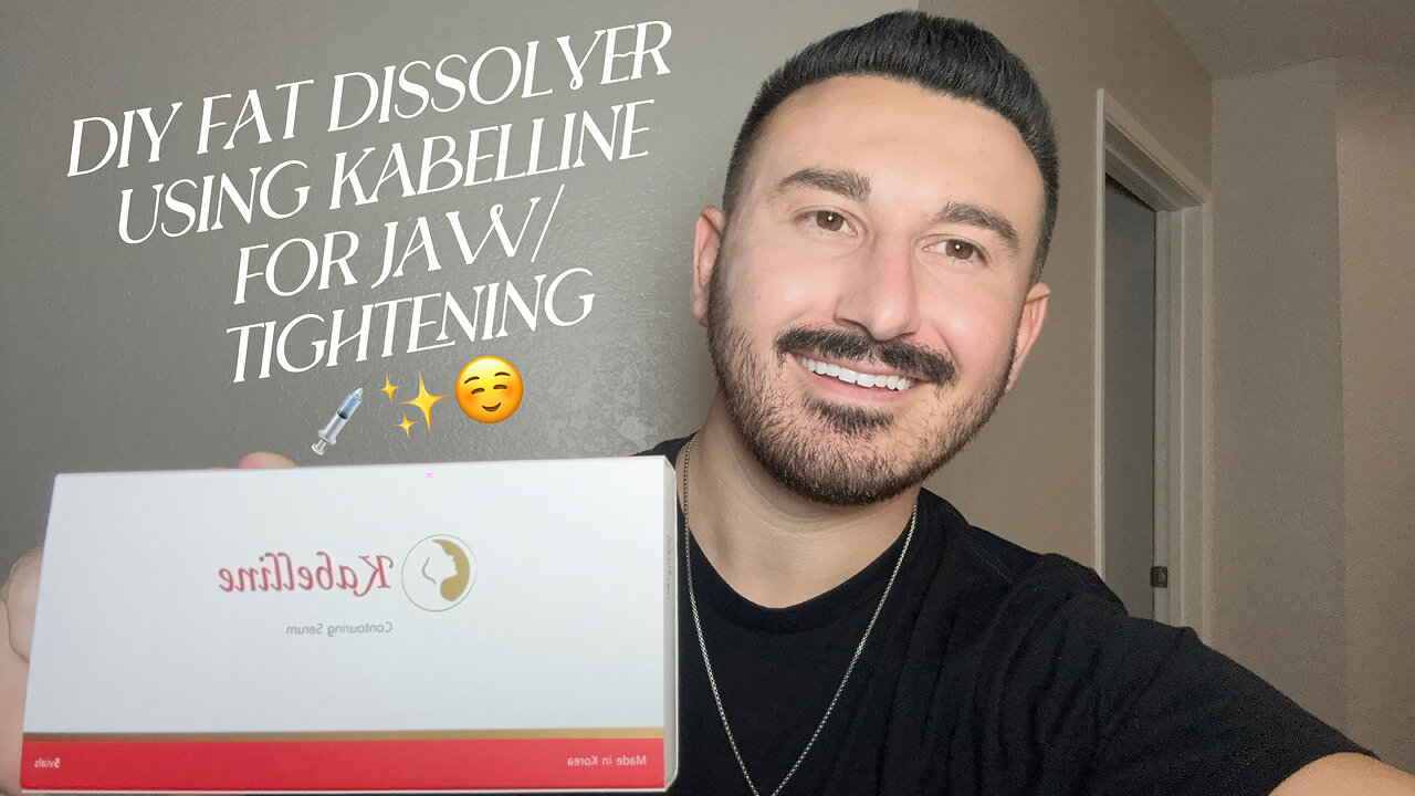 Let's Do Kabelline Fat Dissolver For Jaw/Tightening!