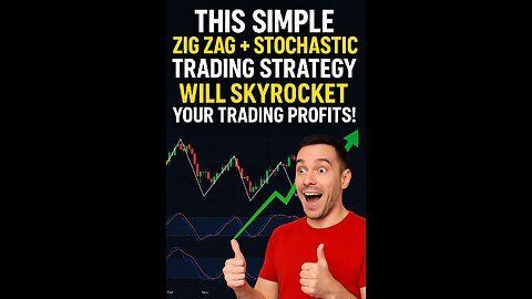 This Simple Zig Zag + Stochastic Trading Strategy Will Skyrocket Your Trading Profits!