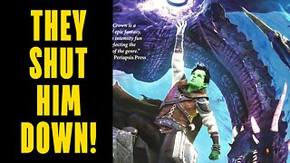 This VIRAL Fantasy Author BANNED ON YOUTUBE For SUPPORTING Eric July?!