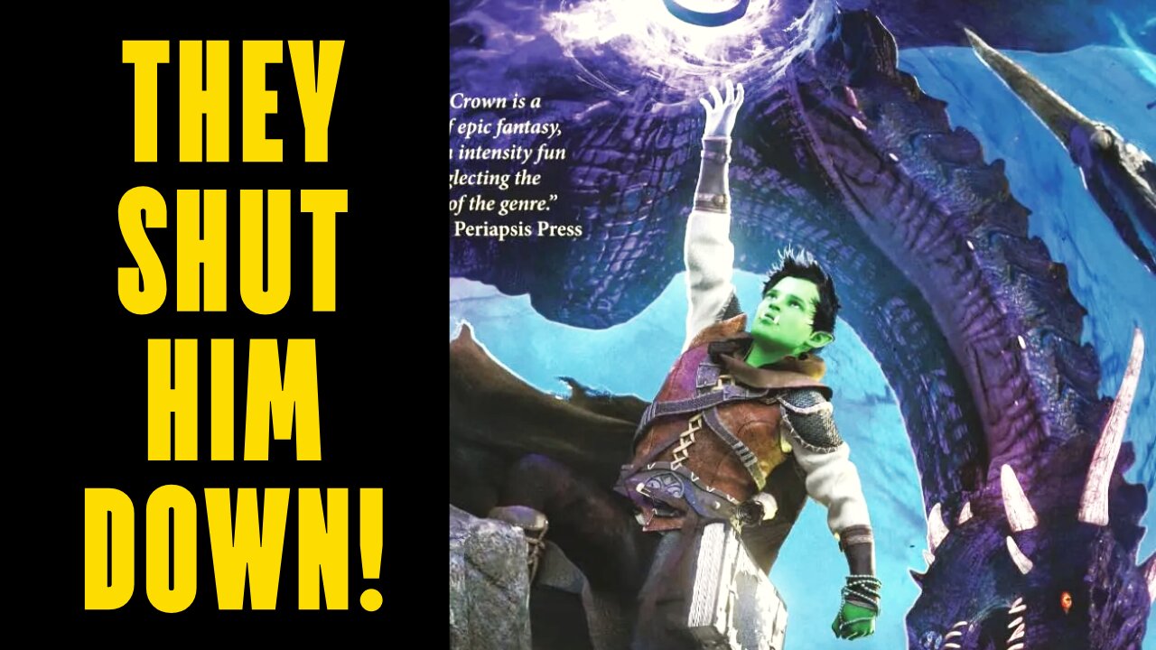 This VIRAL Fantasy Author BANNED ON YOUTUBE For SUPPORTING Eric July?!