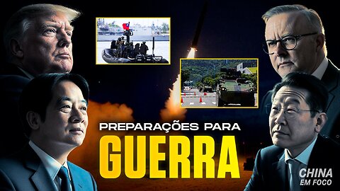 Aliados dos EUA se preparam para um possível conflito com China e Coreia do Norte