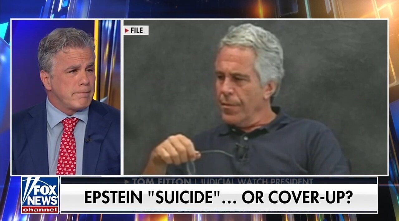Tom Fitton: There's No Doubt There's An Epstein List