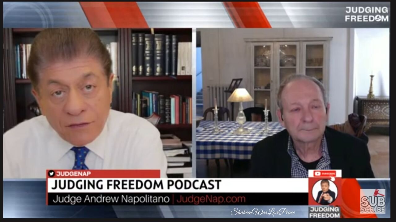 Judge Napolitano - Alastair Crooke : Trump in a Hurry; Putin Patient.