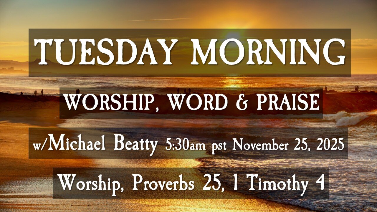 🌤️TUESDAY MORNING✝️