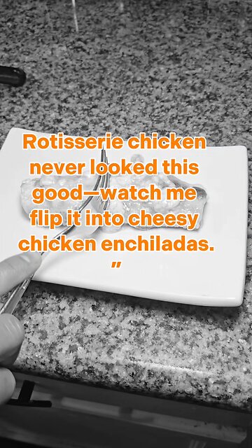 Easy Rotisserie Chicken Enchiladas Recipe | Cheesy, Saucy & Next-Level #rumblecookingchannel