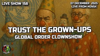 LIVE SHOW 158 — TRUST THE GROWN-UPS: GLOBAL ORDER CLOWNSHOW