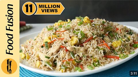 Recipie # 9 - Restaurant Style Chicken Fried Rice Recipe By Food Fusion
