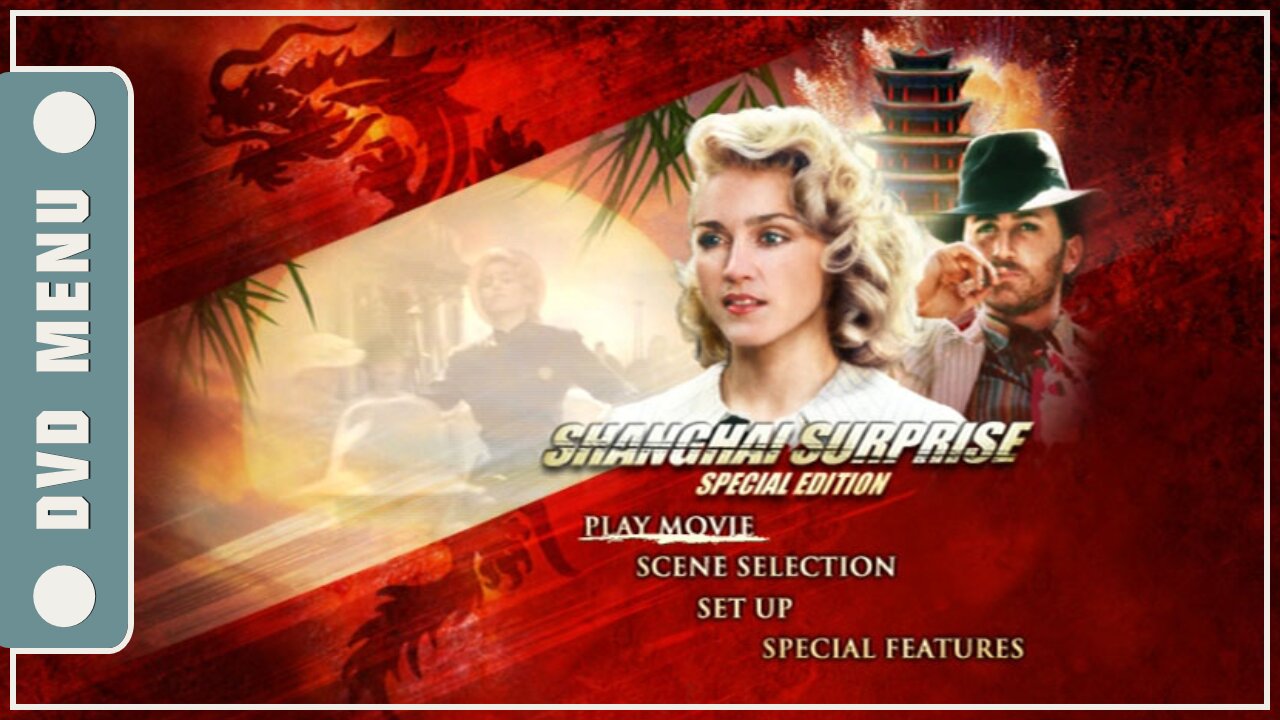 Shanghai Surprise - DVD Menu