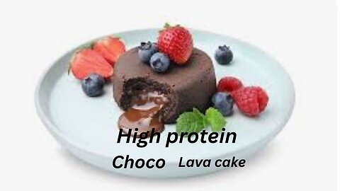 High Protein Chocko lava cake|weight loss|high protein meals|low carb|
