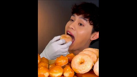 Donut Dessert Mukbang