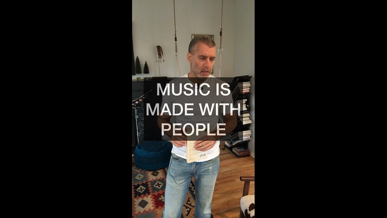 Music is made with people