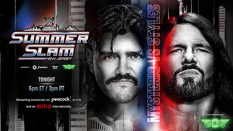 [FULL MATCH] DOMINIK MYSTERIO (c) VS AJ STYLE WWE IC TITLE 2025 HD