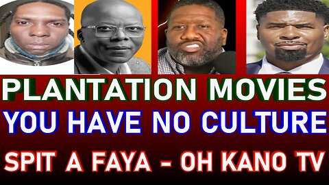 Black African Diaspora ZANU Phill Scot Has no culture ! Plantation Movies Tariq Nasheed OHKANO TV