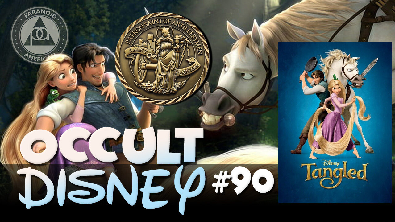 Tangled (2010) Decoded: Rapunzel, Ritual Towers & the Patron Saint of Artillery | Occult Disney