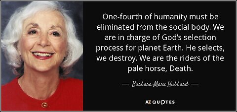 The Thousand Years, Barbara Marx Hubbard's The Revelation Part 2 - The Beast and the Harlot 43.4