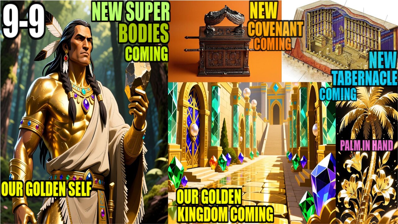The Tabernacle, 2nd Covenant, New Bodies, New Jerusalem, Yahawashi Is The Manna & Mercy Seat 9-9