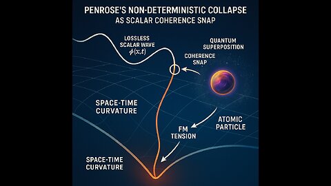 🧠 Solved with FWT: Penrose’s Non-Deterministic Collapse Is a Scalar Phase Transition