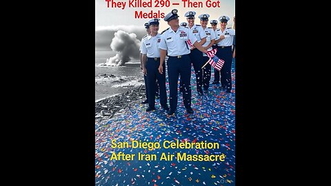 U.S. Celebrates Mass Murder: USS Vincennes Crew Honored After Downing Iranian Plane