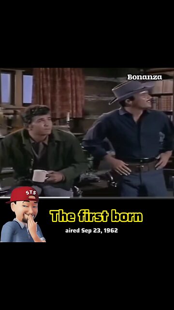 Bonanza TV series Little Joe"s mom and half brother in same scene