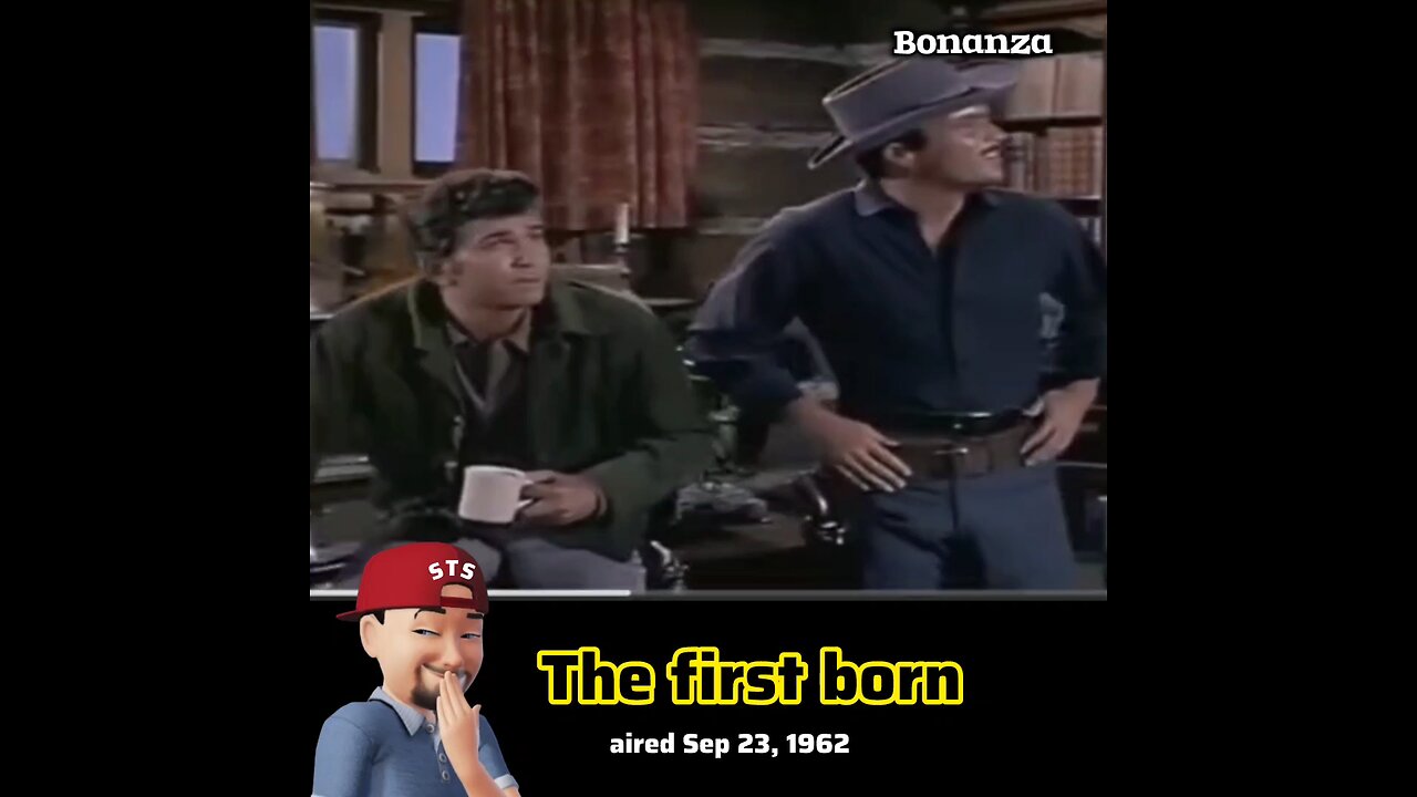 Bonanza TV series Little Joe"s mom and half brother in same scene