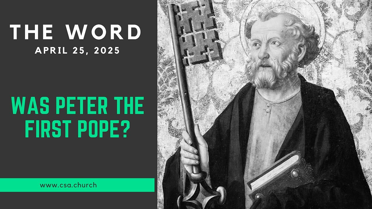 Was Peter the first Pope?