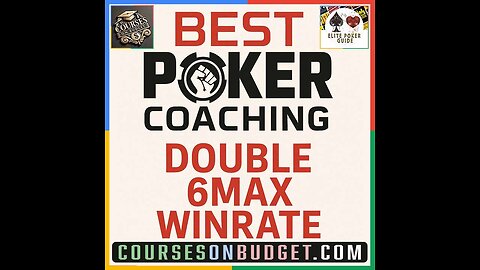 BEST POKER COACHING DOUBLE 6MAX WINRATE
