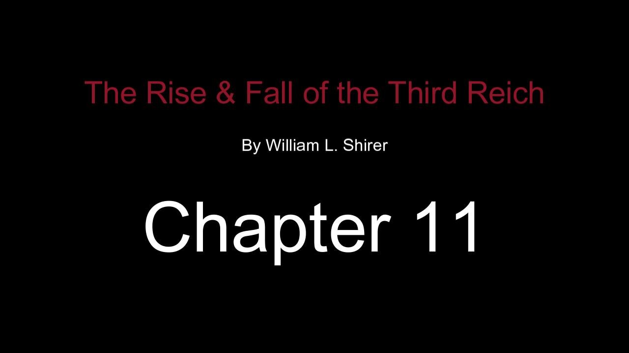 Chapter 11- Anschluss: The Rape of Austria